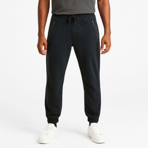 True Religion Black Lounge Trousers Casual Jogger Sweat Pants    Mens Size Small - Picture 1 of 10